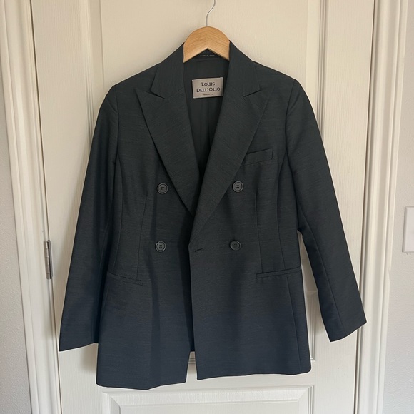Jackets & Coats Vintage Charcoal Grey Blazer Poshmark